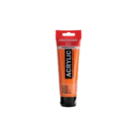 ROYAL TALENS ΧΡΩΜΑ ΑΚΡΥΛΙΚΟ 120ml AMSTERDAM AZO ORANGE 3Τ.