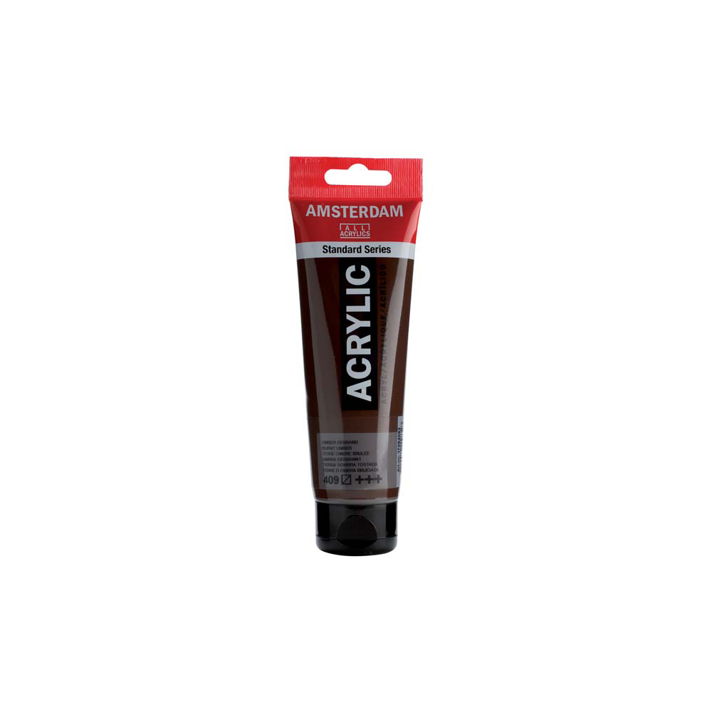 72.1709.4092 ROYAL TALENS ΧΡΩΜΑ ΑΚΡΥΛΙΚΟ 120ml AMSTERDAM BURNT UMBER 3Τ. - Image 1