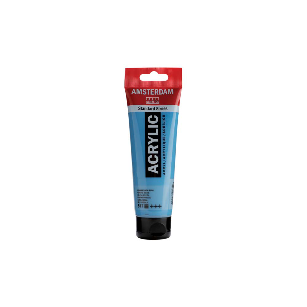 72.1709.5172 ROYAL TALENS ΧΡΩΜΑ ΑΚΡΥΛΙΚΟ 120ml AMSTERDAM KING'S BLUE 3Τ. - Image 1