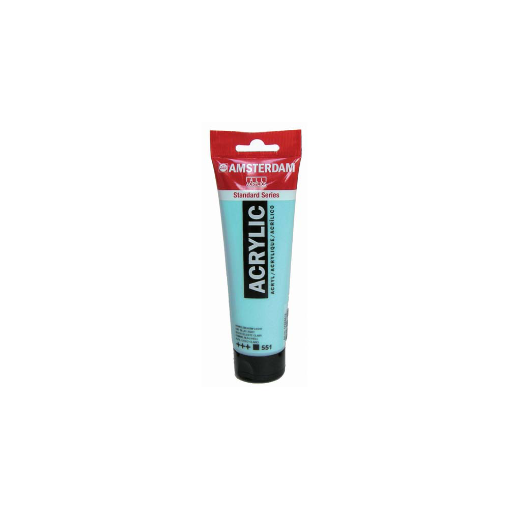 72.1709.5512 ROYAL TALENS ΧΡΩΜΑ ΑΚΡΥΛΙΚΟ 120ml AMSTERDAM SKY BLUE LIGHT 3Τ. - Image 1