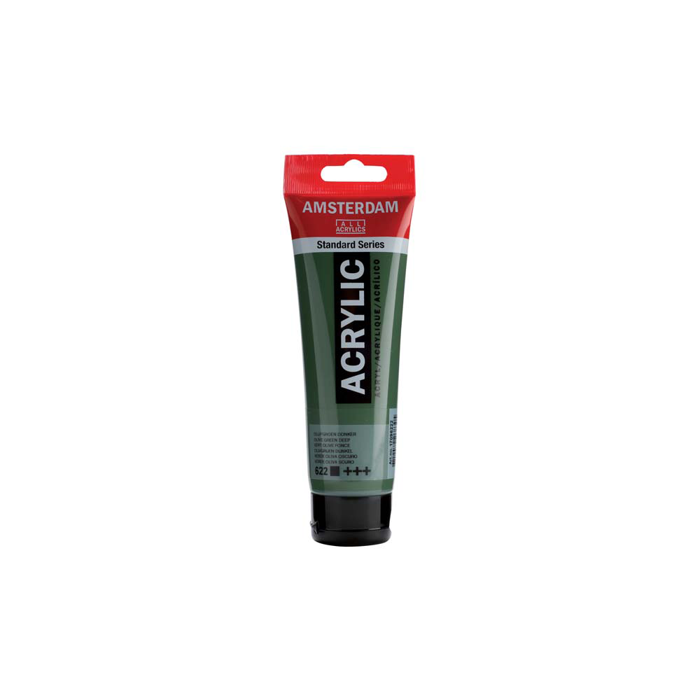 72.1709.6222 ROYAL TALENS ΧΡΩΜΑ ΑΚΡΥΛΙΚΟ 120ml AMSTERDAM OLIVE GREEN DEEP 3Τ. - Image 1