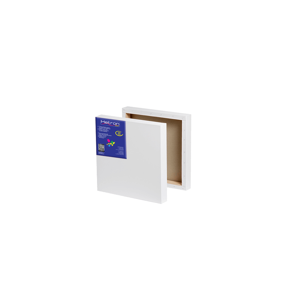 721.1.20-20 METRON ART ΤΕΛΑΡΟ ΜΟΥΣΑΜΑΣ ΒΑΜΒΑΚΕΡΟΣ BOX 20x20cm - Image 1