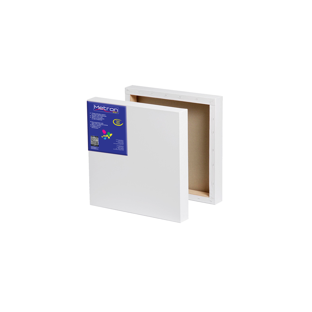 721.1.30-40 METRON ART ΤΕΛΑΡΟ ΜΟΥΣΑΜΑΣ ΒΑΜΒΑΚΕΡΟΣ BOX 30x40cm - Image 1