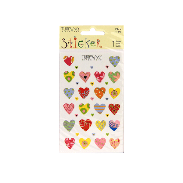 BSB ΑΥΤΟΚΟΛΛΗΤΑ 1 ΦΥΛΛΟ 7.8x12.5cm ΚΑΡΔΙΕΣ