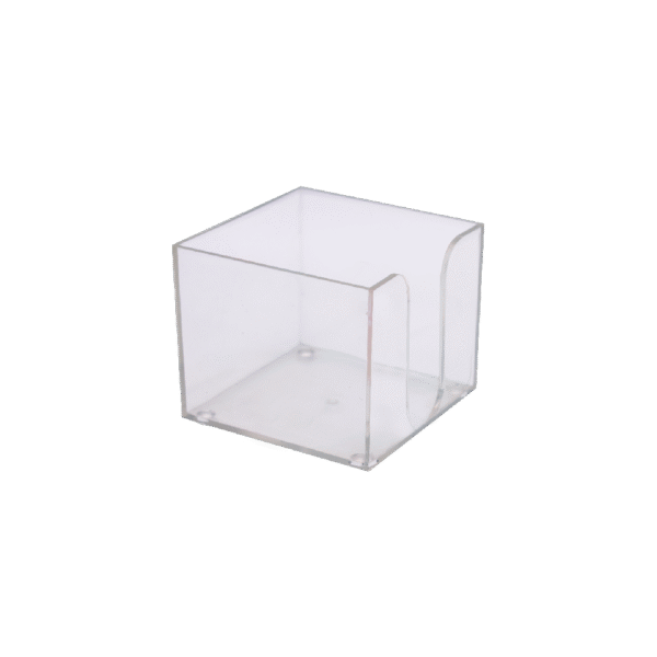 METRON ΚΥΒΟΣ ΚΕΝΟΣ ΠΛΑΣΤΙΚΟΣ ΔΙΑΦΑΝΟ ΛΕΥΚΟ