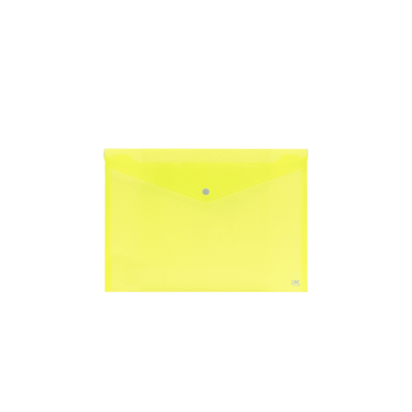 DATA KING ΦΑΚΕΛΟΣ ΚΟΥΜΠΙ Α5 ΔΙΑΦΑΝΟ ΠΑΣΤΕΛ ΚΙΤΡΙΝΟ 12Τ.