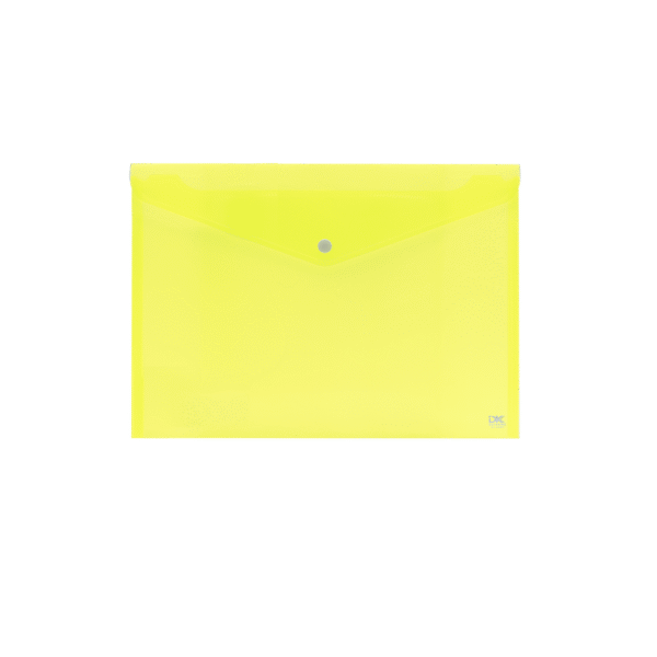 DATA KING ΦΑΚΕΛΟΣ ΚΟΥΜΠΙ Α4 ΔΙΑΦΑΝΟ ΠΑΣΤΕΛ ΚΙΤΡΙΝΟ 12Τ.