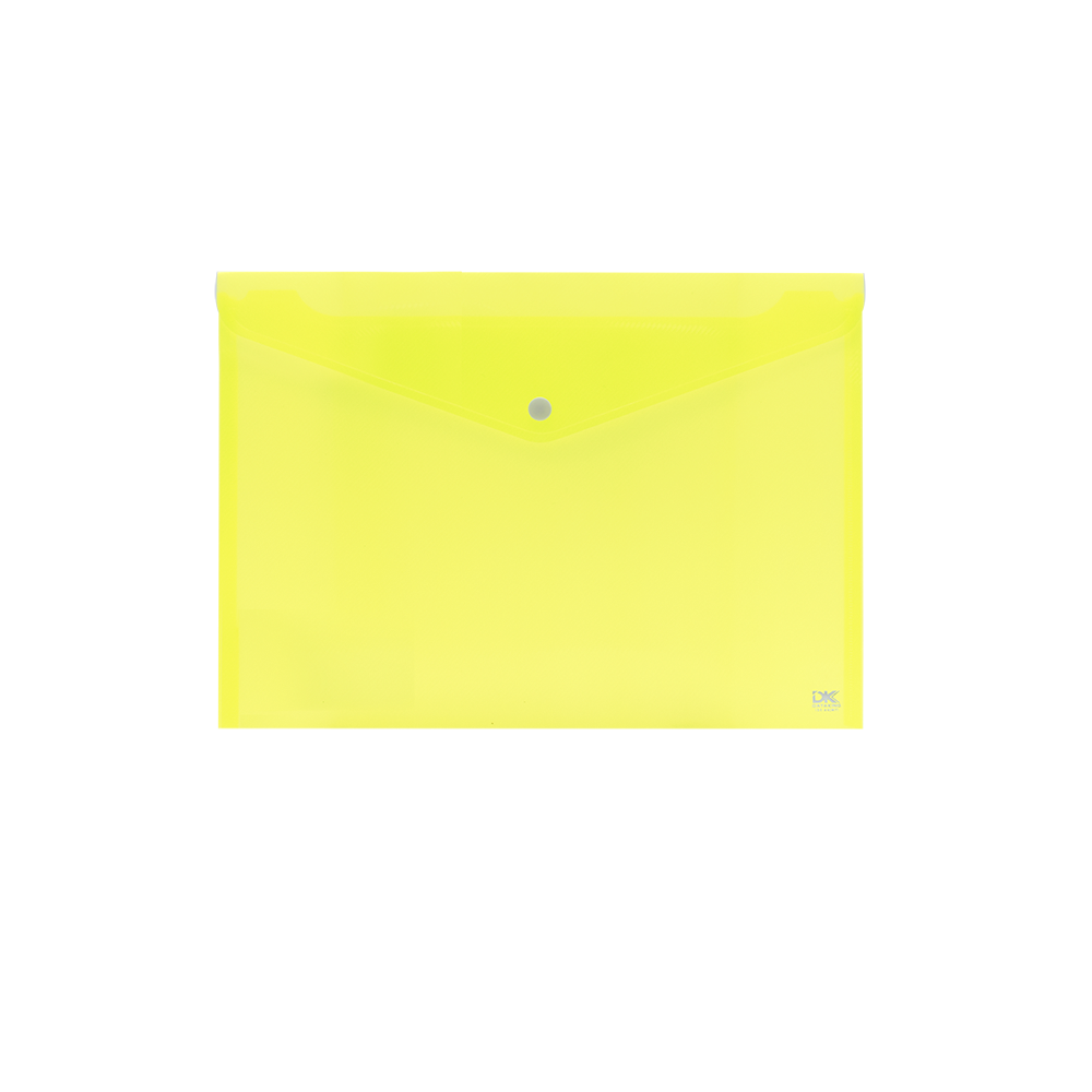754.105.JY DATA KING ΦΑΚΕΛΟΣ ΚΟΥΜΠΙ Α4 ΔΙΑΦΑΝΟ ΠΑΣΤΕΛ ΚΙΤΡΙΝΟ 12Τ. - Image 1