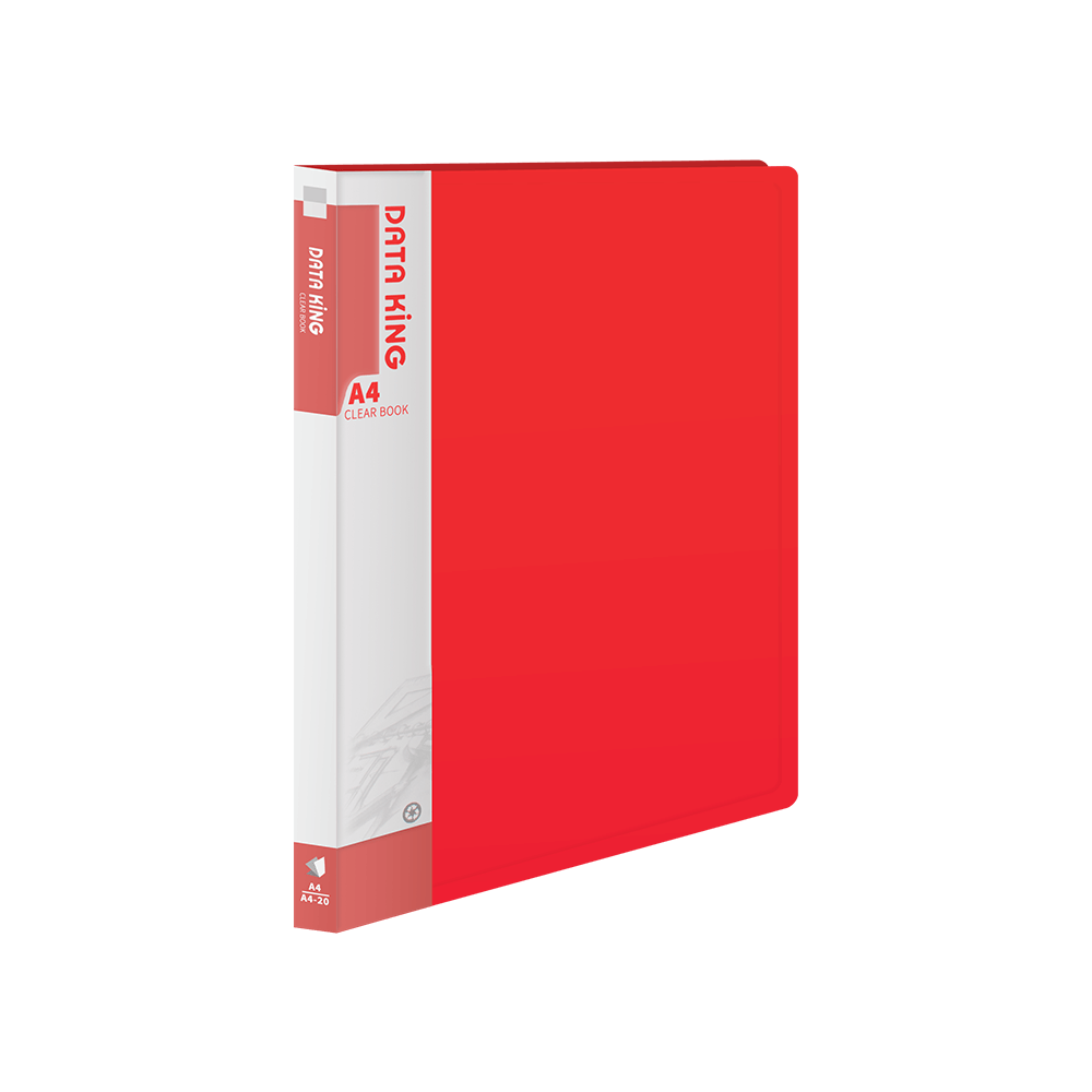 754.20.R DATA KING ΣΟΥΠΛ 20 ΘΕΣΕΩΝ Α4 ΚΟΚΚΙΝΟ - Image 1