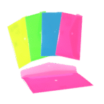 DATA KING ΦΑΚΕΛΟΣ ΜΕ ΚΟΥΜΠΙ 22x12cm MY NEON ΑΣΣΟΡΤΙ 12Τ.