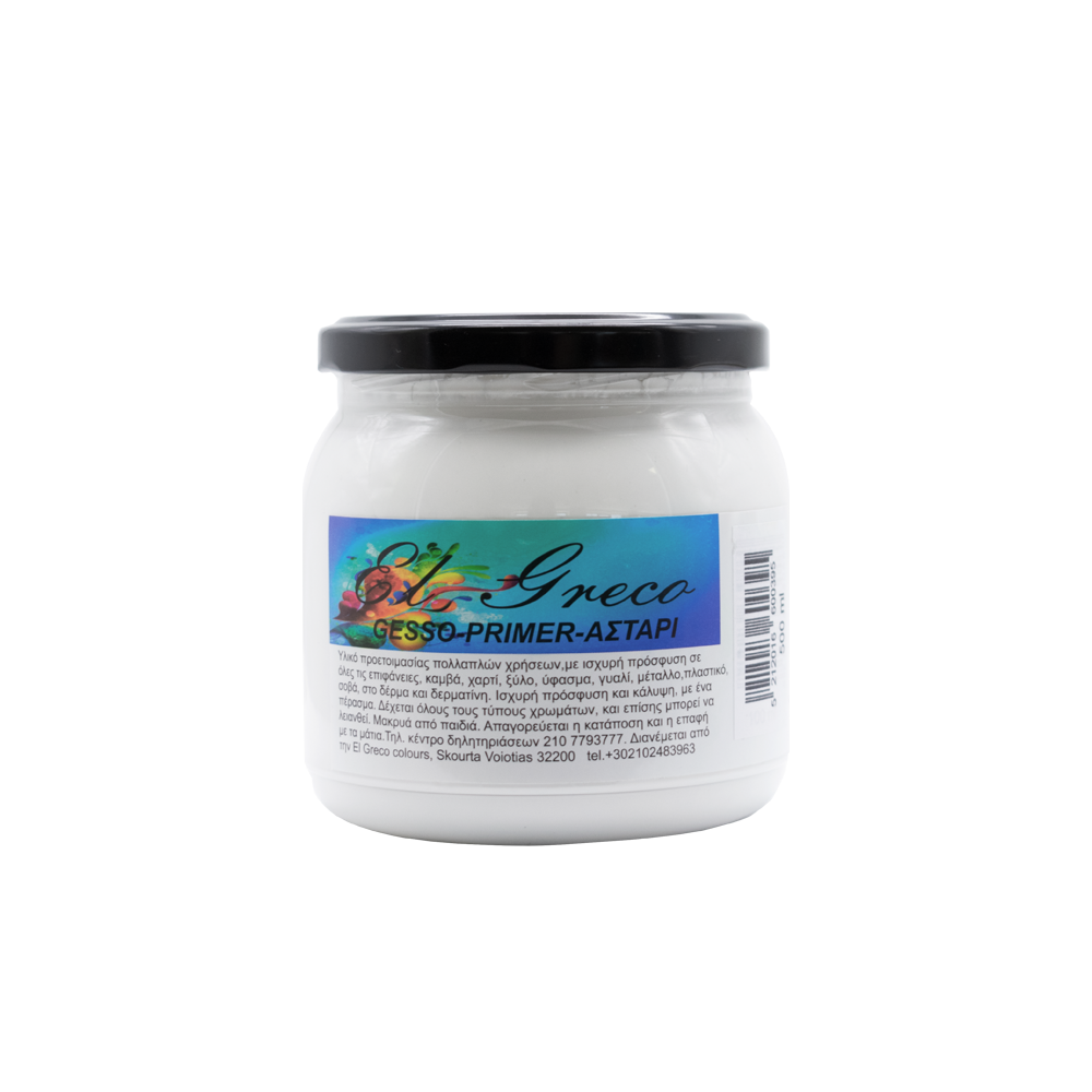78.500.60039 EL GRECO GESSO 500ml ΛΕΥΚΟ - Image 1