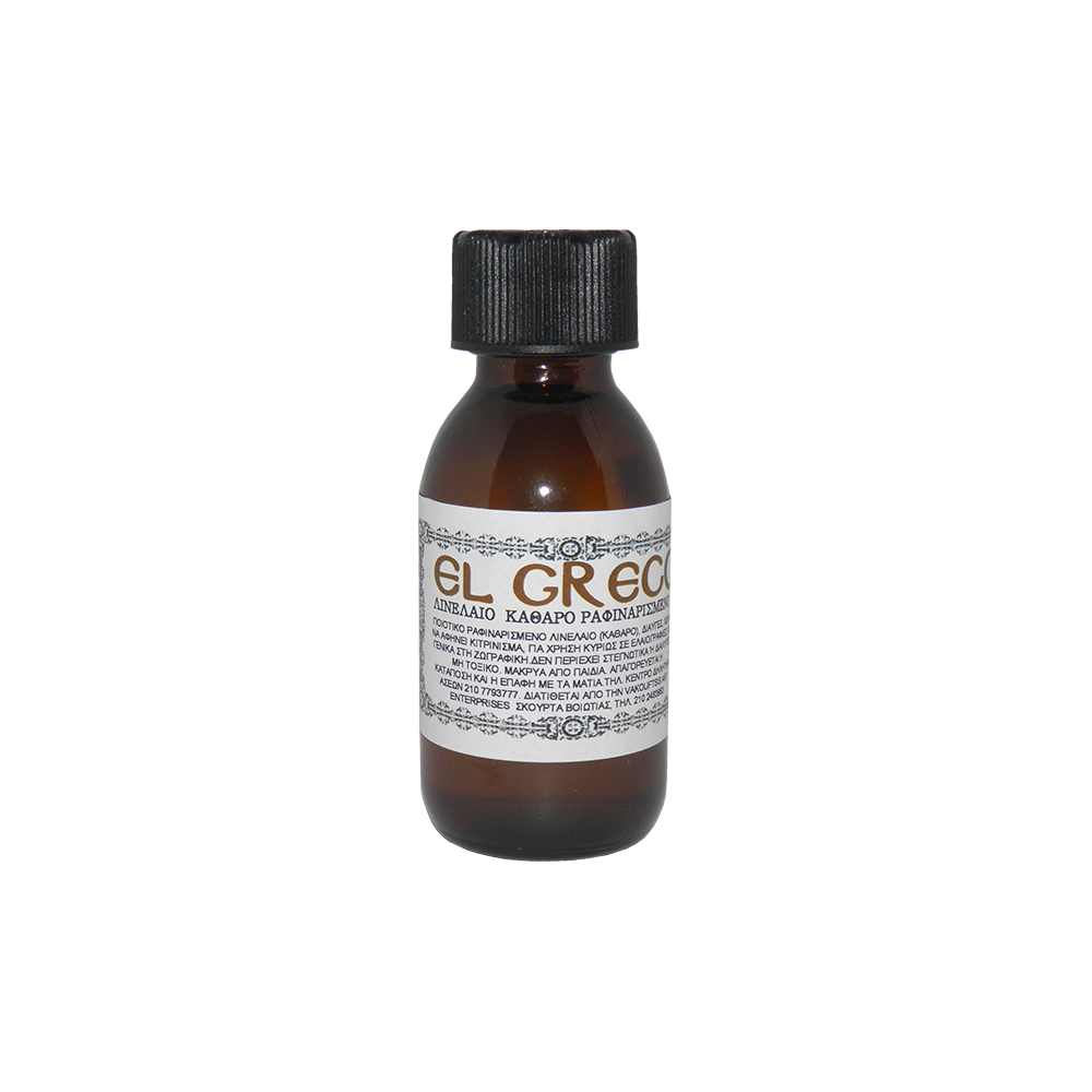 78.520.100 EL GRECO ΛΙΝΕΛΑΙΟ ΖΩΓΡΑΦΙΚΗΣ 100ml - Image 1