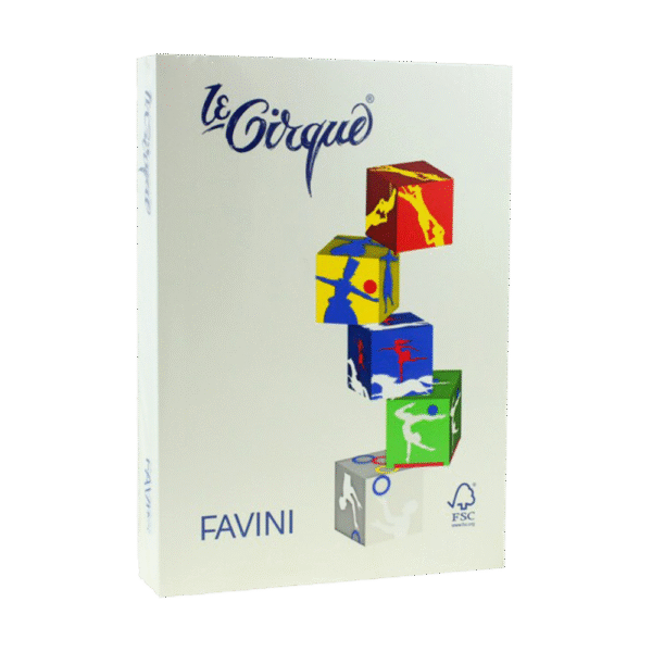FAVINI ΧΑΡΤΙ Α4 80gr ΚΡΕΜ (IVORY) 500 ΦΥΛΛΑ
