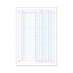 TYPOTRUST ΦΥΛΛΑΔΕΣ ΛΟΓΙΣΤΙΚΕΣ 3 ΣΤΗΛΕΣ 21x30cm 100 ΦΥΛΛΑ