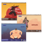 METRON KIDS ΜΠΛΟΚ ΖΩΓΡΑΦΙΚΗΣ 21x29cm 40 ΦΥΛΛΑ JAPAN 12 ΤΕΜΑΧΙΑ