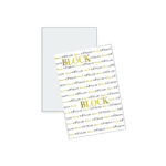 NTELON ΜΠΛΟΚ 10x14cm 200 ΦΥΛΛΑ ΛΕΥΚΟ 5Τ.