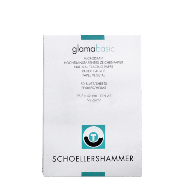 SCHOELLER ΜΠΛΟΚ ΧΑΡΤΙ ΔΙΑΦΑΝΕΣ ΡΙΖΟΧΑΡΤΟ 50 ΦΥΛΛΑ 92gr Α3