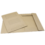 LEIZER ΦΑΚΕΛΟΣ ΜΕ ΑΥΤΙΑ ΧΑΡΤΙΝΟΣ ΜΑΝΙΛΑ 26x35cm ΜΠΕΖ 50Τ.