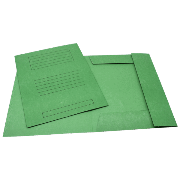 LEIZER ΦΑΚΕΛΟΣ ΜΕ ΑΥΤΙΑ ΧΑΡΤΙΝΟΣ ΜΑΝΙΛΑ 26x35cm ΠΡΑΣΙΝΟ 50Τ.