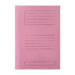 LEIZER ΦΑΚΕΛΟΣ ΜΕ ΑΥΤΙΑ ΧΑΡΤΙΝΟΣ ΜΑΝΙΛΑ 26x35cm ΡΟΖ 50Τ.