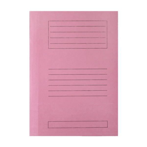 LEIZER ΦΑΚΕΛΟΣ ΜΕ ΑΥΤΙΑ ΧΑΡΤΙΝΟΣ ΜΑΝΙΛΑ 26x35cm ΡΟΖ 50Τ.