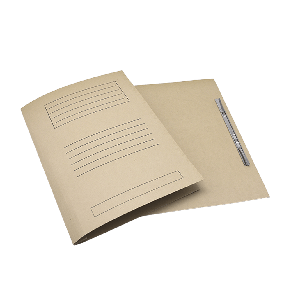 822.009BG LEIZER ΦΑΚΕΛΟΣ ΜΕ ΕΛΑΣΜΑ ΧΑΡΤΙΝΟΣ ΜΑΝΙΛΑ ΜΠΕΖ 50Τ. - Image 1