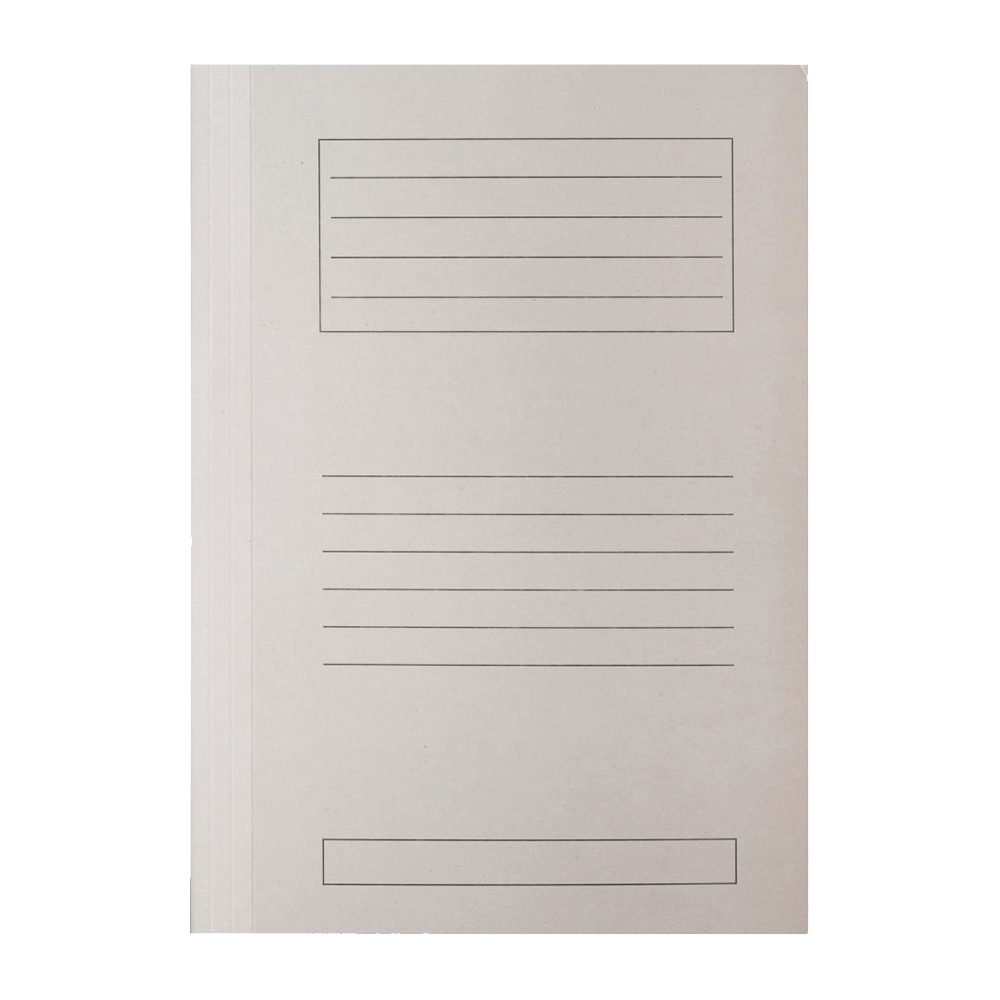 822.019GY LEIZER ΦΑΚΕΛΟΣ ΜΑΝΙΛΑ 25x35cm ΓΚΡΙ 50Τ. - Image 1