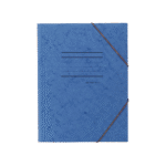 LEIZER ΝΤΟΣΙΕ ΜΕ ΛΑΣΤΙΧΟ ΠΡΕΣΠΑΝ ΓΡΑΜΜΕΣ 26x34cm ΜΠΛΕ 50Τ.