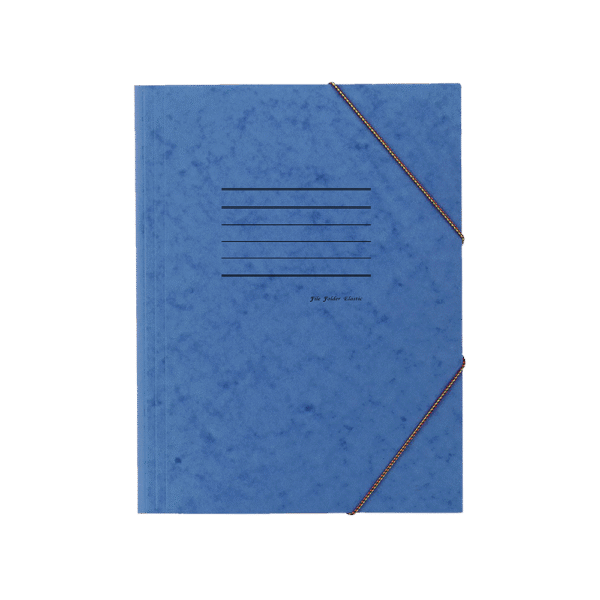 LEIZER ΝΤΟΣΙΕ ΜΕ ΛΑΣΤΙΧΟ ΠΡΕΣΠΑΝ ΓΡΑΜΜΕΣ 26x34cm ΜΠΛΕ 50Τ.