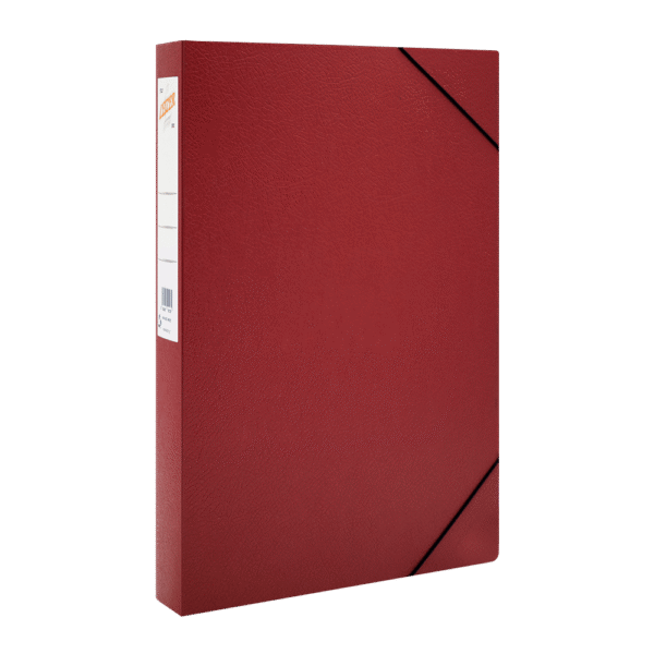 LEIZER ΚΟΥΤΙ ΜΕ ΛΑΣΤΙΧΟ FIBER 25x35x5cm ΜΠΟΡΝΤΩ