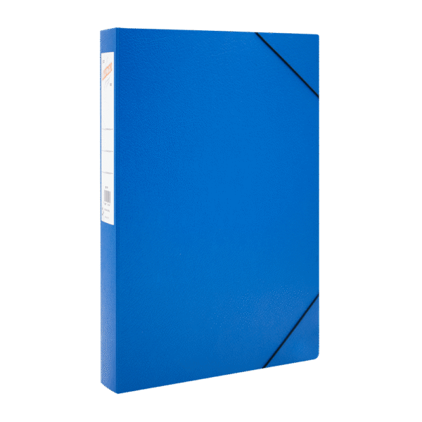 LEIZER ΚΟΥΤΙ ΜΕ ΛΑΣΤΙΧΟ FIBER 25x35x5cm ΜΠΛΕ