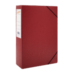 LEIZER ΚΟΥΤΙ ΜΕ ΛΑΣΤΙΧΟ FIBER 25x35x8cm ΜΠΟΡΝΤΩ