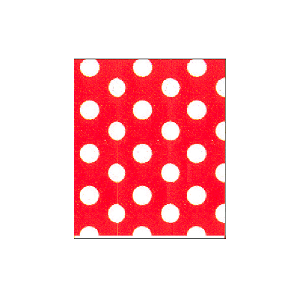 823.0.09 ΧΑΡΤΟΝΙ ΔΙΠΛΗΣ ΟΨΗΣ 50x70cm 250gr ΚΟΚΚΙΝΟ/ΑΣΠΡΟ ΠΟΥΑ 10 Τ. - Image 1