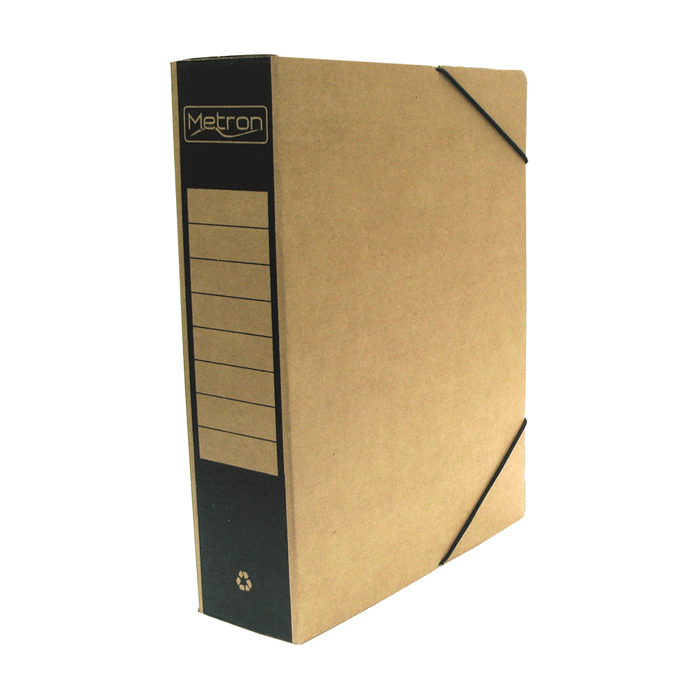 825.09301-5.B METRON ΚΟΥΤΙ ΛΑΣΤΙΧΟ ΟΙΚΟΛΟΓΙΚΟ ΡΑΧΗ ΧΡΩΜΑΤΙΣΤΗ 25x33x8cm ΜΑΥΡΟ - Image 1