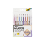 FOLIA ΣΤΥΛΟ GEL ΜΕΤΑΛΛΙΚΑ ΧΡΩΜΑΤΑ 10 ΤΕΜΑΧΙΑ