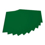 FOLIA ΤΣΟΧΑ 20x30cm 150gr ΠΡΑΣΙΝΟ ΣΚΟΥΡΟ 10Φ.