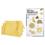 FOLIA ΦΥΛΛΟ ΑΛΟΥΜΙΝΙΟΥ 3 ΦΥΛΛΑ 70mic 18x29.5cm ΧΡΥΣΟ