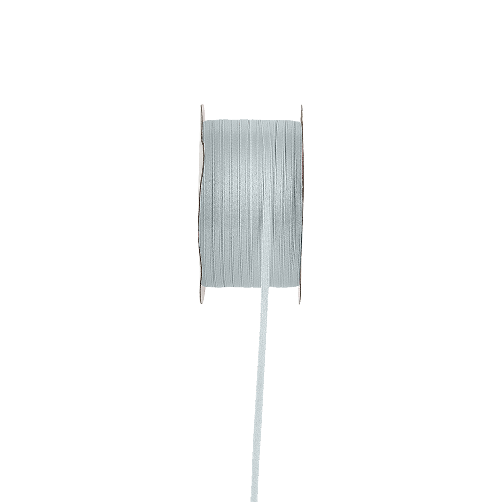 905.1604-029 ΚΟΡΔΕΛΑ 4mm*46m ΣΑΤΕΝ ΛΕΥΚΗ - Image 1
