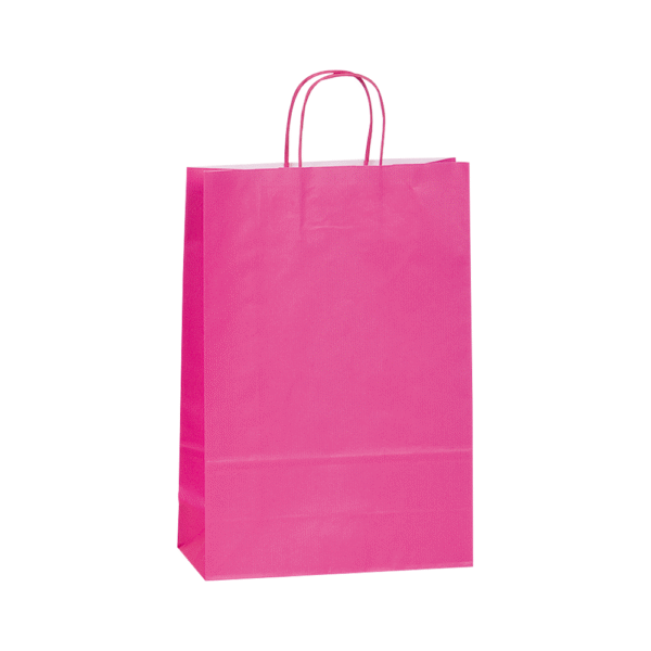 ΤΣΑΝΤΑ ΣΥΣΚΕΥΑΣΙΑΣ ΣΤΡΙΦΤΗ ΛΑΒΗ ΧΑΡΤΙΝΗ 38x26x11cm ΦΟΥΞΙΑ 25Τ