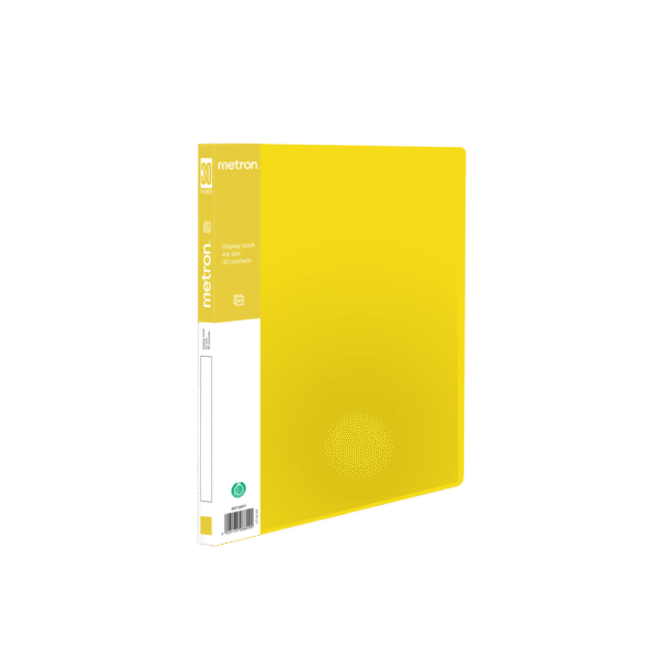 METRON ΣΟΥΠΛ 30 ΘΕΣΕΩΝ Α4 FUN ΚΙΤΡΙΝΟ