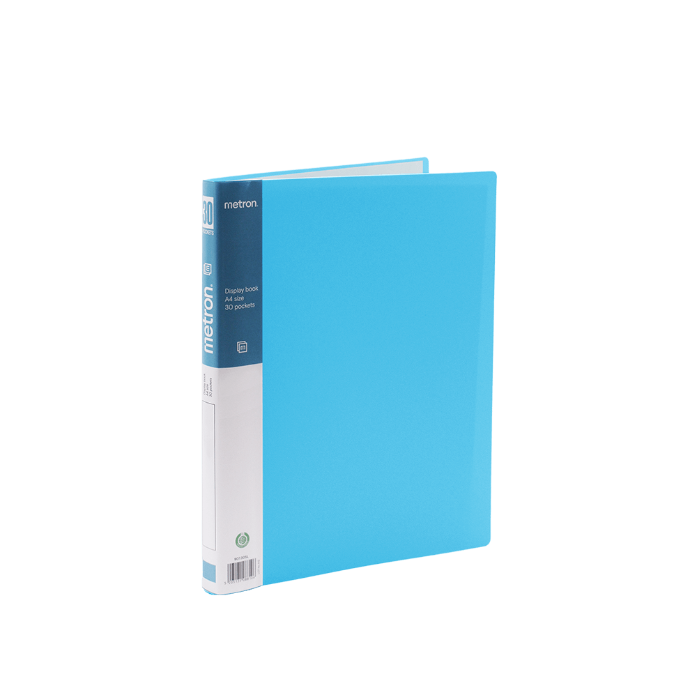 907.30SL METRON ΣΟΥΠΛ 30 ΘΕΣΕΩΝ Α4 PASTEL ΜΠΛΕ - Image 1