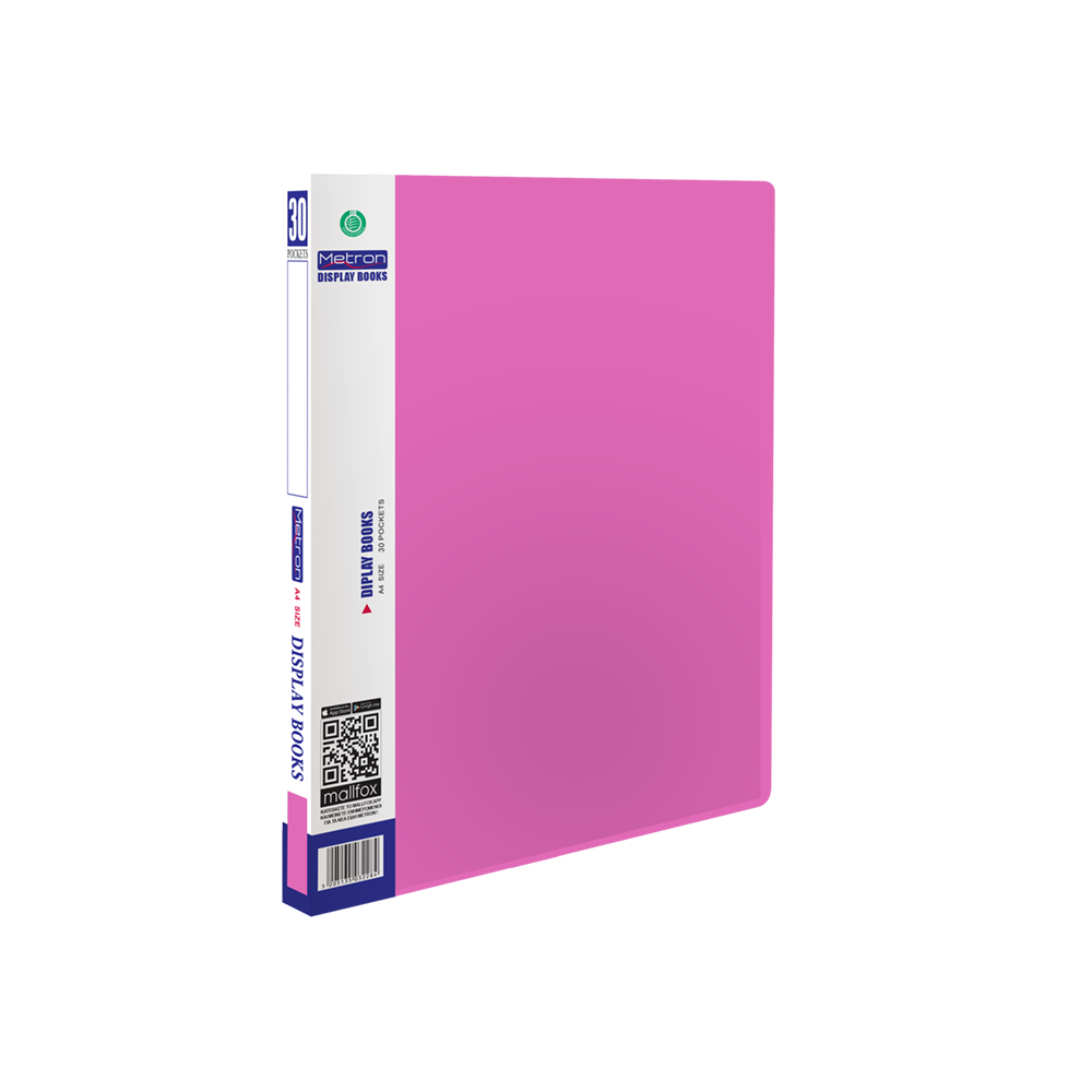 907.30SP METRON ΣΟΥΠΛ 30 ΘΕΣΕΩΝ Α4 PASTEL ΡΟΖ - Image 1