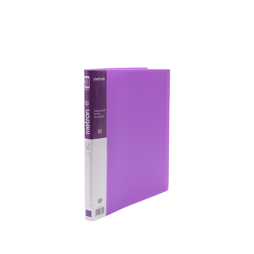 907.30SV METRON ΣΟΥΠΛ 30 ΘΕΣΕΩΝ Α4 PASTEL ΜΩΒ - Image 1