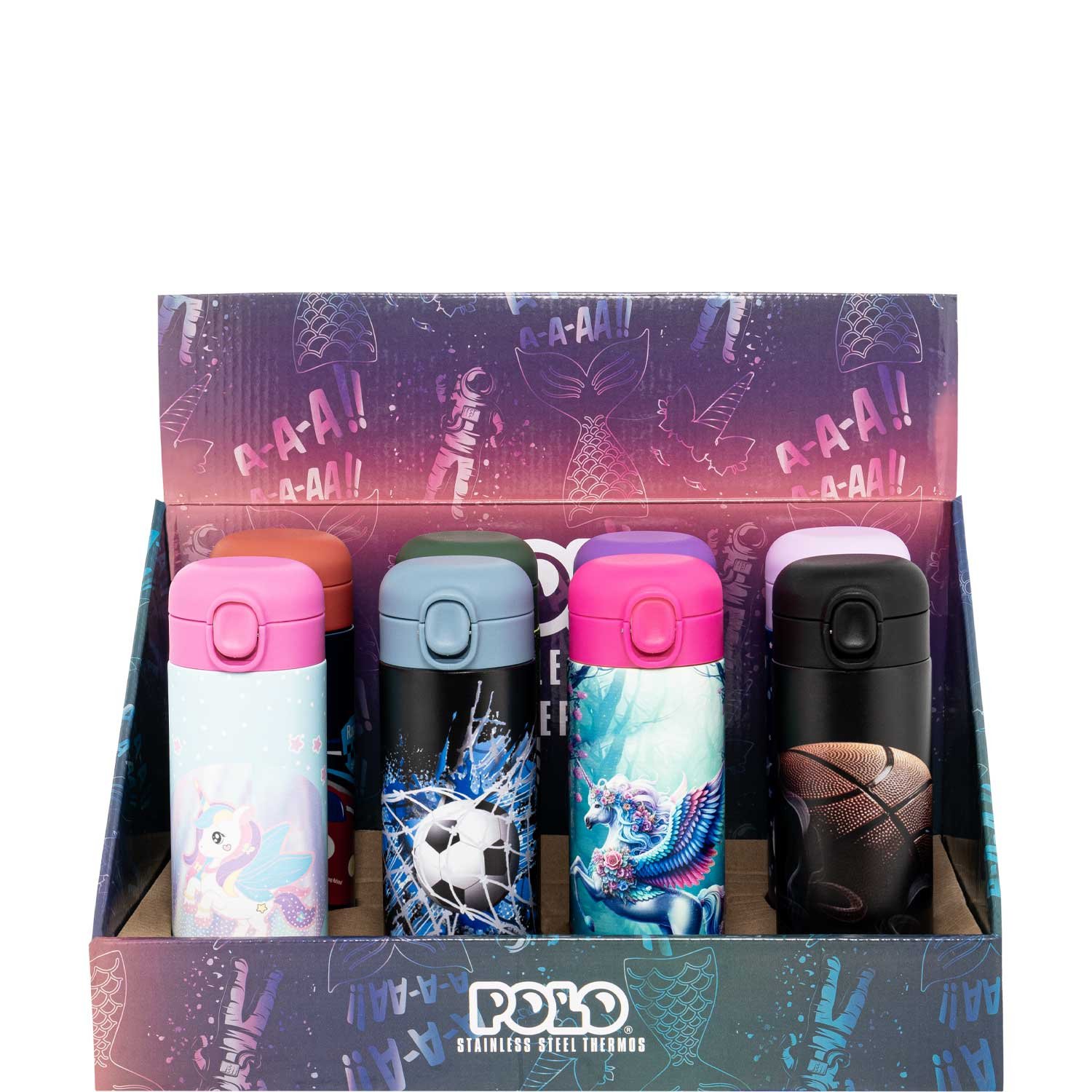 ΘΕΡΜΟΣ STAINLESS STEEL JUNIOR 0 ΘΕΡΜΟΣ STAINLESS STEEL JUNIOR 0,50L POLO - Image 1