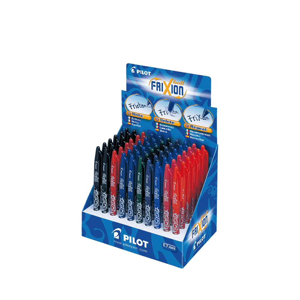 BL-FR7-60 PILOT ΒΙΤΡΙΝΑ ΣΤΥΛΟ FRIXION BALL 0.7mm MEDIUM 60 ΤΕΜΑΧΙΑ - Image 1