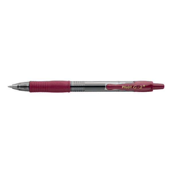 PILOT ΣΤΥΛΟ G-2 0.7mm ΣΚΟΥΡΟ ΚΟΚΚΙΝΟ 12 ΤΕΜΑΧΙΑ