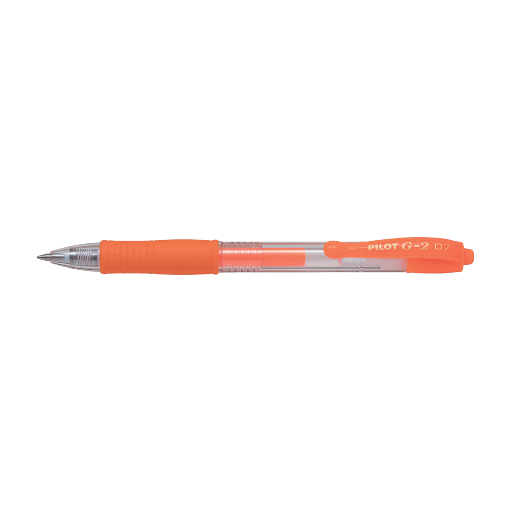 BL-G2-7NO PILOT ΣΤΥΛΟ G-2 0.7mm ΝΕΟΝ ΠΟΡΤΟΚΑΛΙ 12 ΤΕΜΑΧΙΑ - Image 1
