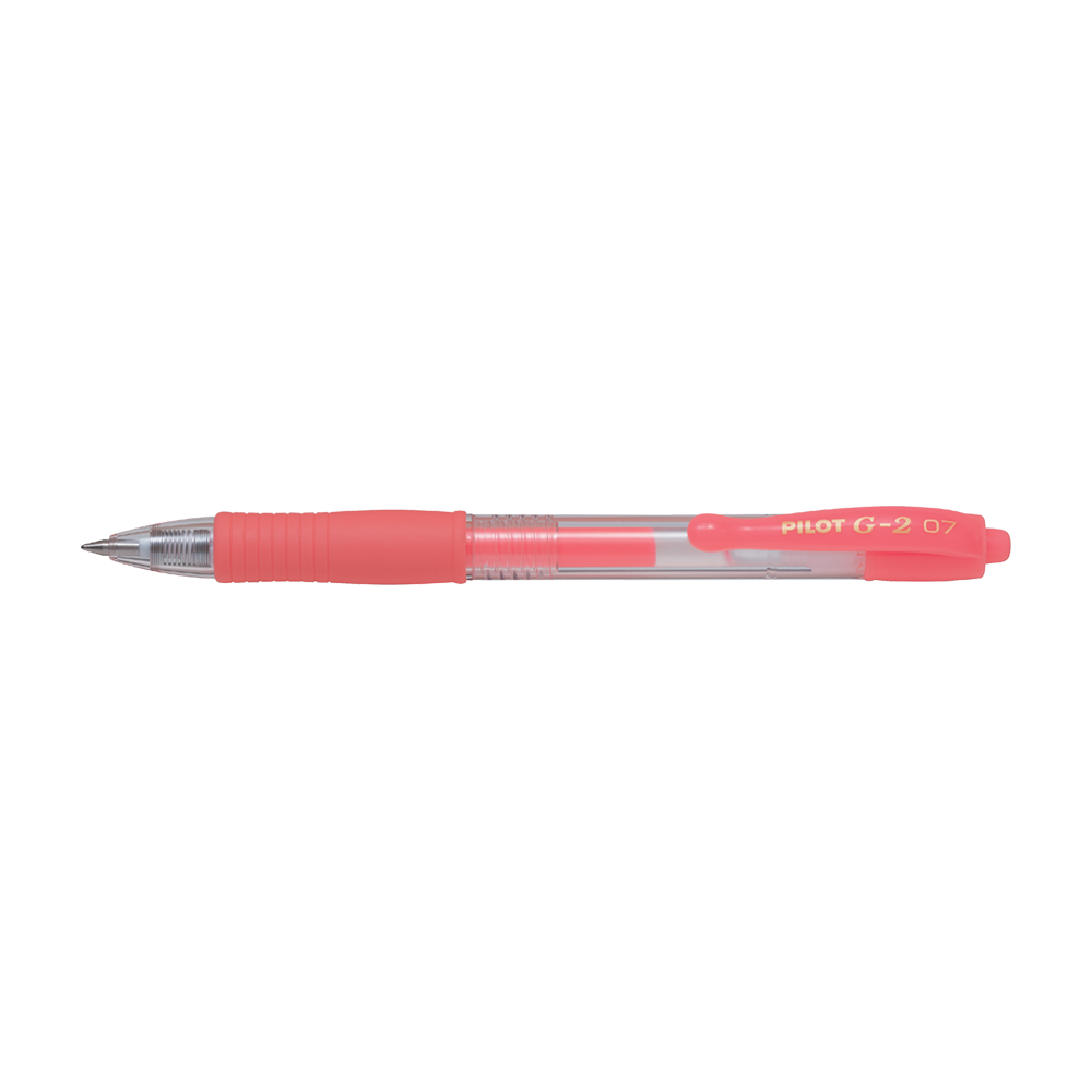 BL-G2-7NR PILOT ΣΤΥΛΟ G-2 0.7mm ΝΕΟΝ ΚΟΚΚΙΝΟ 12 ΤΕΜΑΧΙΑ - Image 1