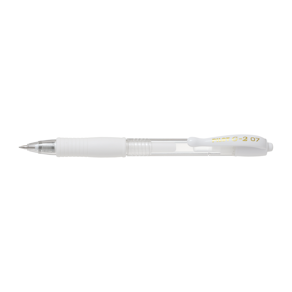 BL-G2-7PAW PILOT ΣΤΥΛΟ G-2 0.7mm ΠΑΣΤΕΛ ΛΕΥΚΟ 12 ΤΕΜΑΧΙΑ - Image 1