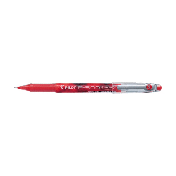 PILOT ΣΤΥΛΟ P-500 0.5mm ΚΟΚΚΙΝΟ 12 ΤΕΜΑΧΙΑ